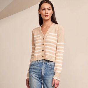 La Ligne Mini Marin Stripe Cardigan